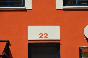 the house with the 22 number