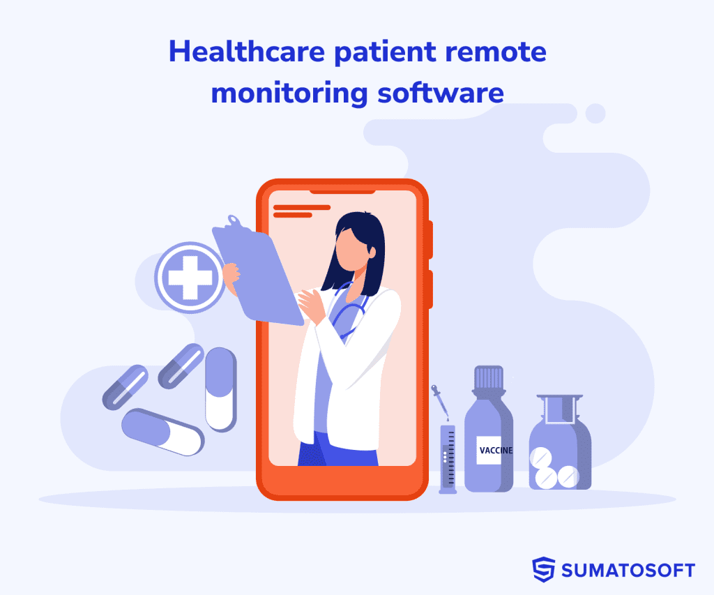 healthcare patient remote monitoring software